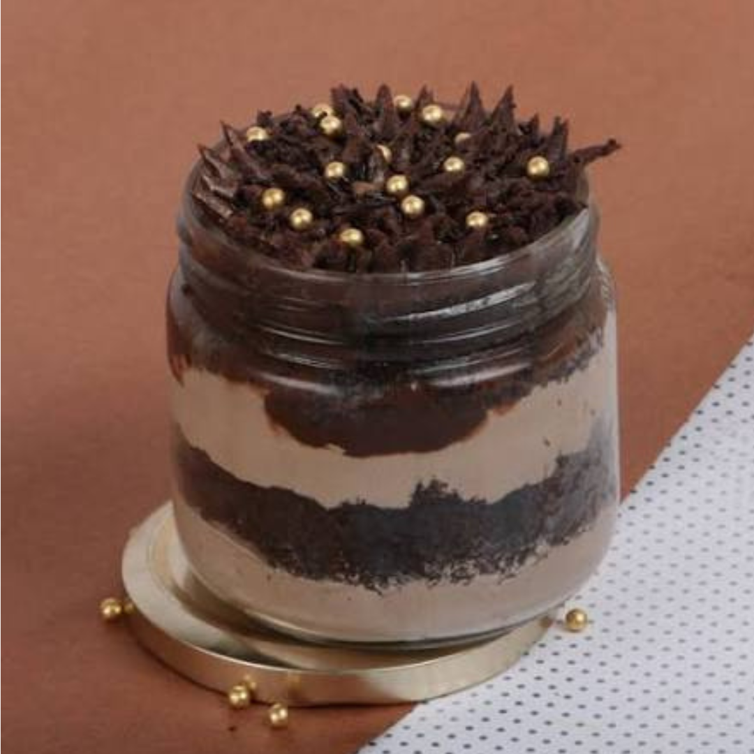 Chocolate Marmalade Cake Jar