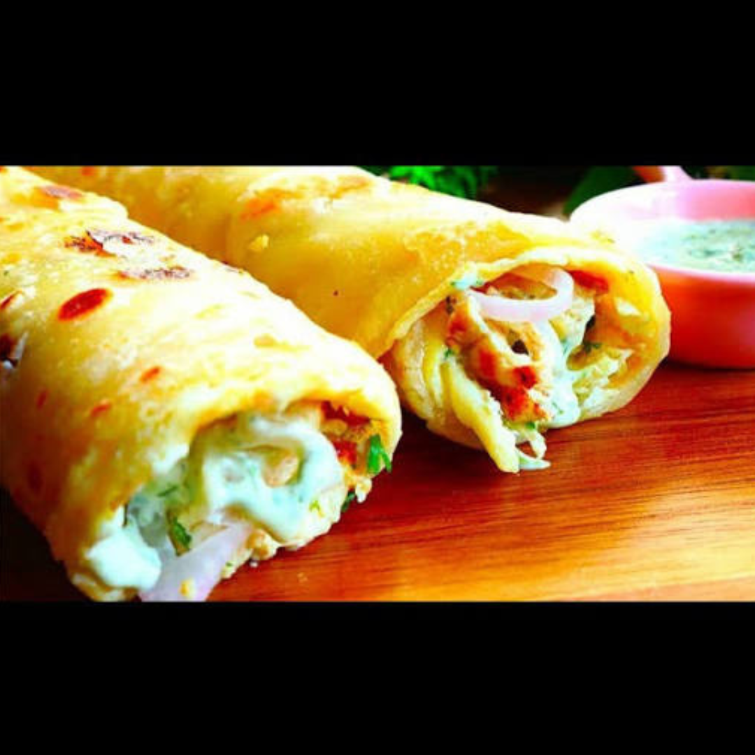 Murgh Malai Tikka Roll