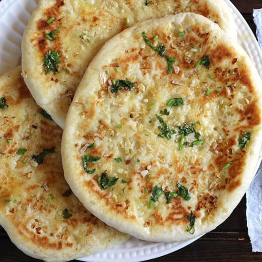 Cheese Chilli Garlic Naan