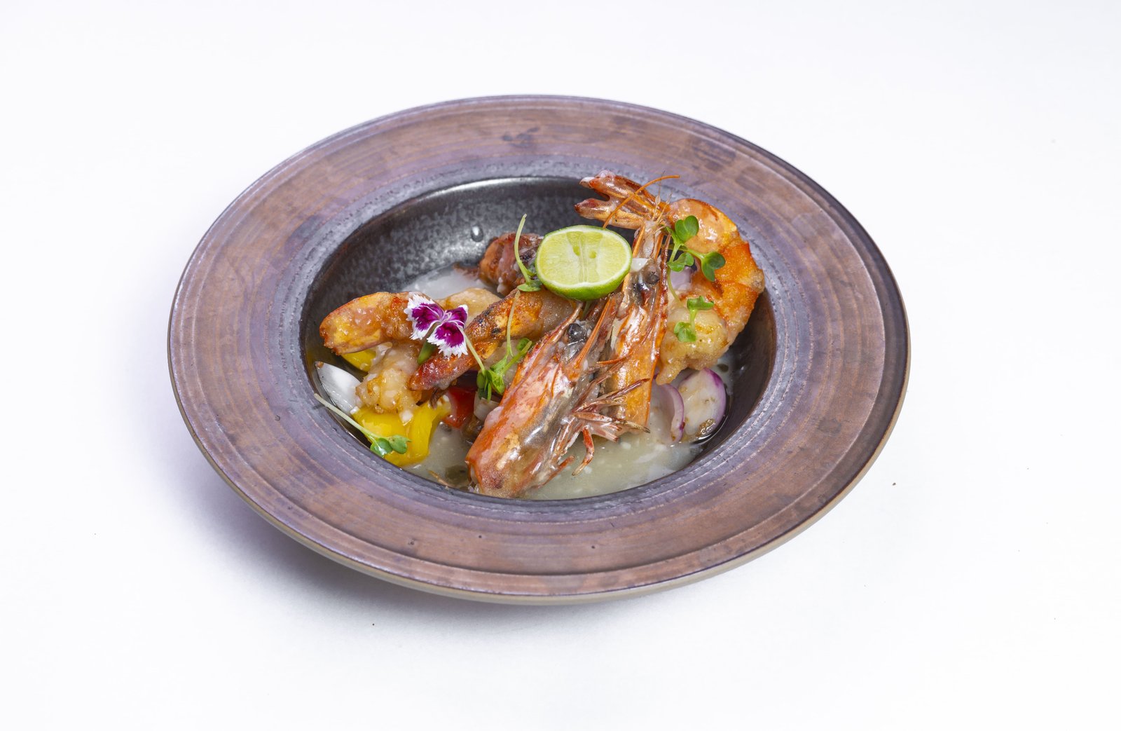 Lemon Butter Prawns